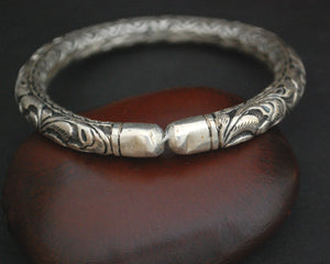 Rajasthani Silver Bangle Bracelet - XS