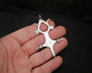 Tuareg Tahoua Silver Cross Pendant