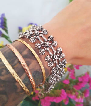 Rajasthani Silver Link Bracelet