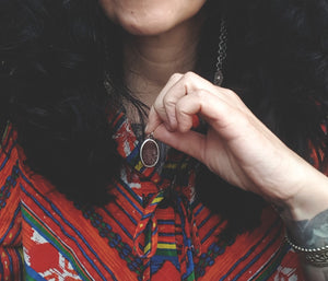 Persian Arabic Writing Carnelian Pendant in Silver Setting