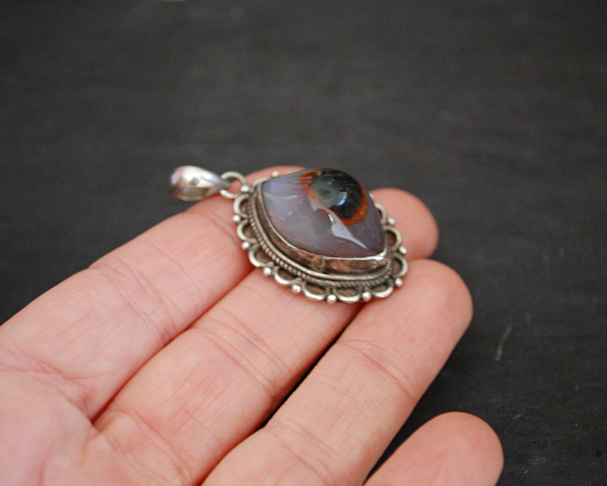 Shiva Eye Agate Pendant