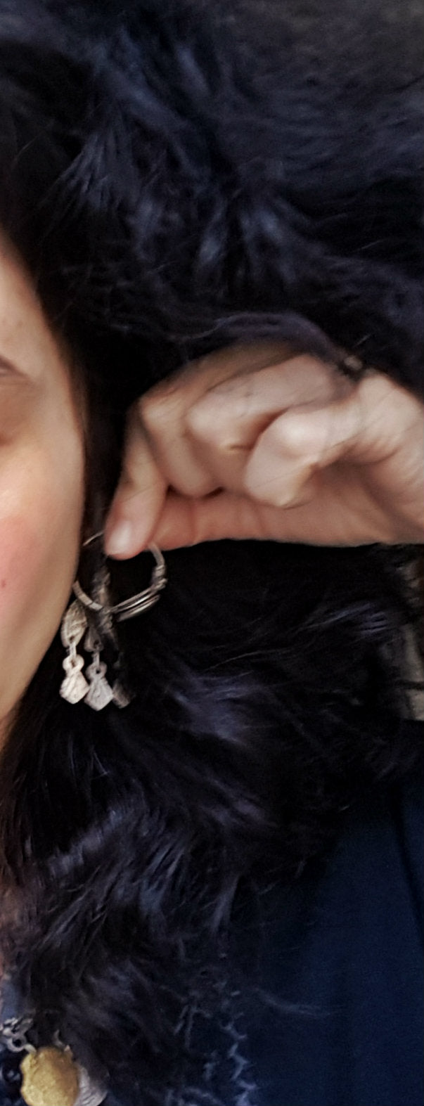Afghani Hoop Earrings - Medium