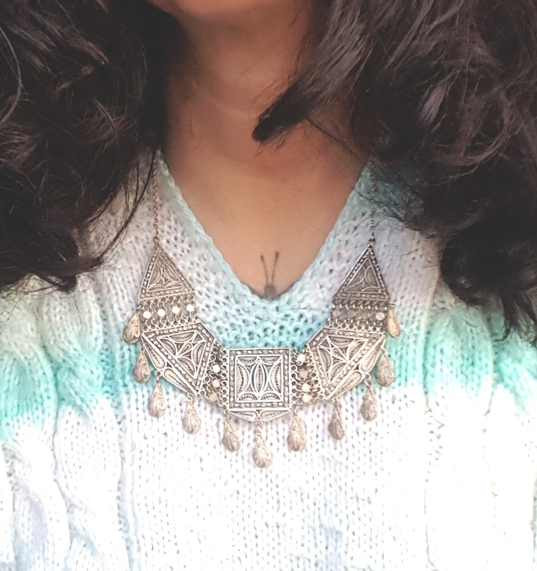 Yemeni Jewish Filigree Necklace