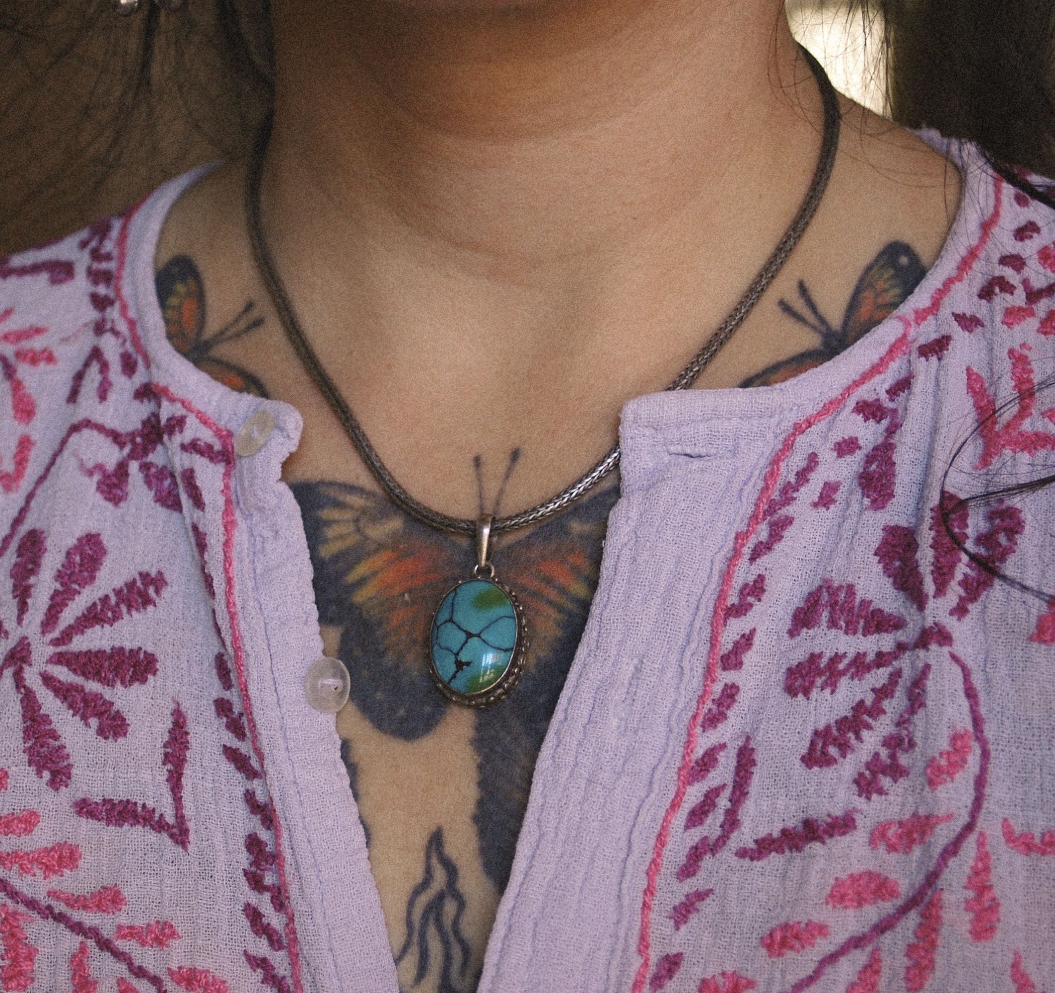 Turquoise Pendant from India