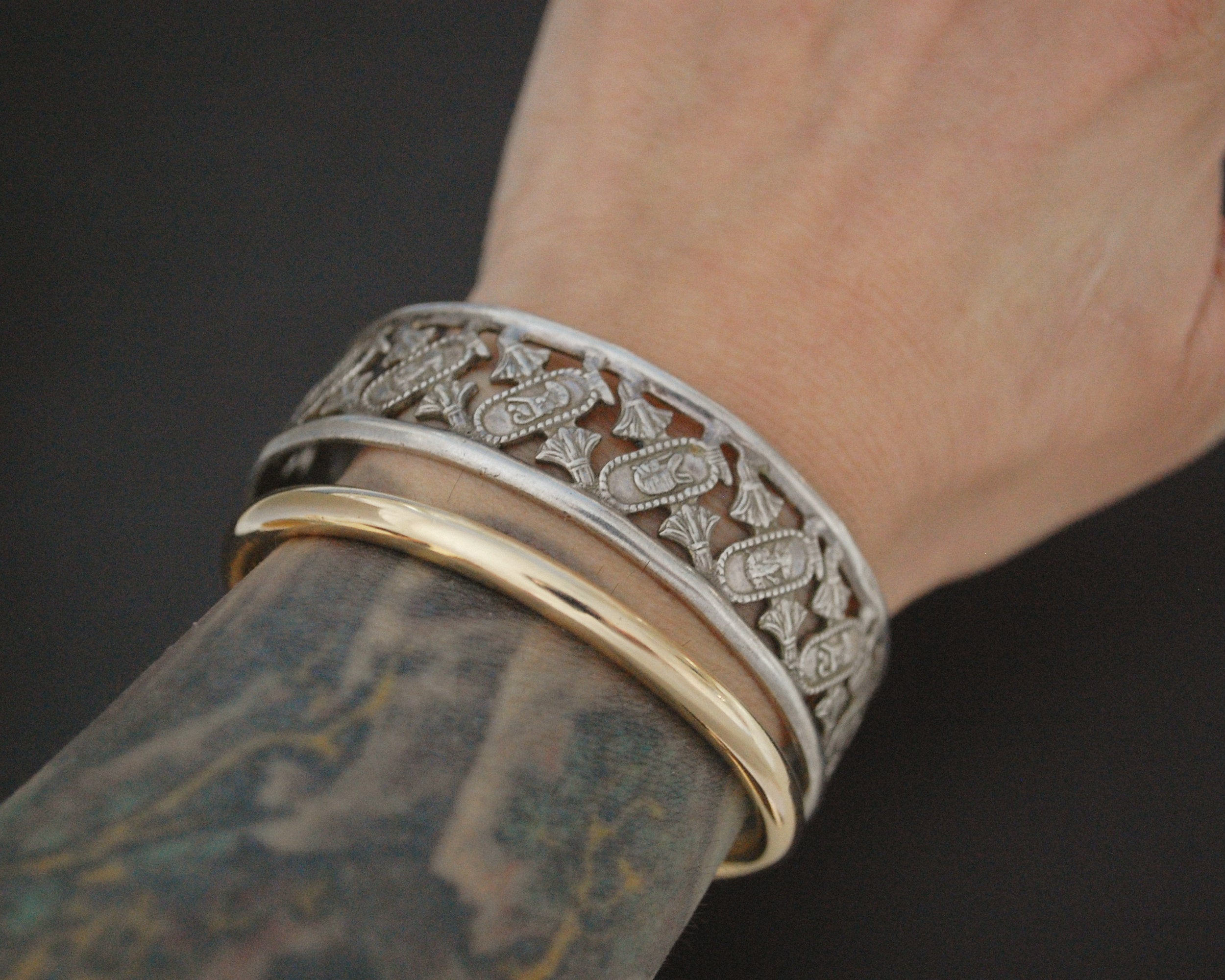 Egyptian Lotus Bracelet