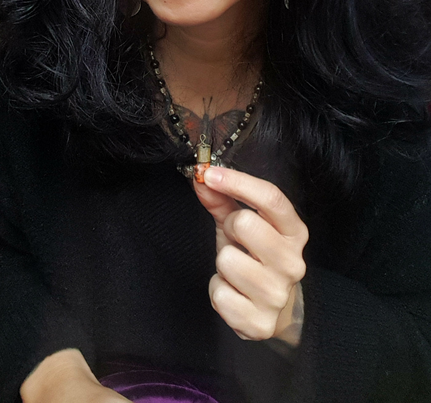 Antique Coral Pendant from Morocco