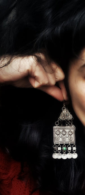 Bedouin Egyptian Zar Earrings - Nubian Earrings
