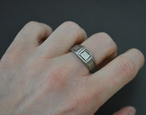 Berber Silver Band Ring - Size