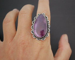 Amethyst Ring from India - Size 9.25