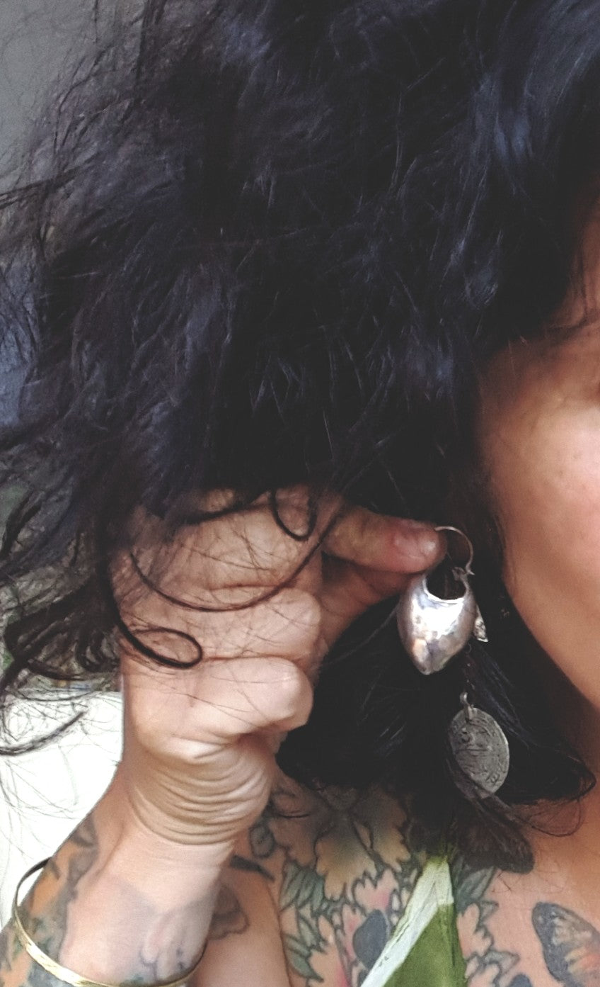 Ethnic Hoop Earrings