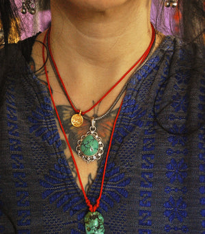 Turquoise Pendant from India