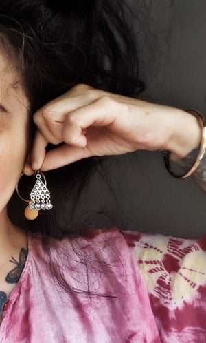 Vintage Ethnic Dangle Earrings