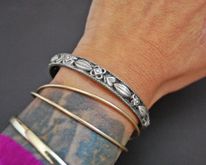 Rajasthani Silver Bangle Bracelet - SMALL /MEDIUM