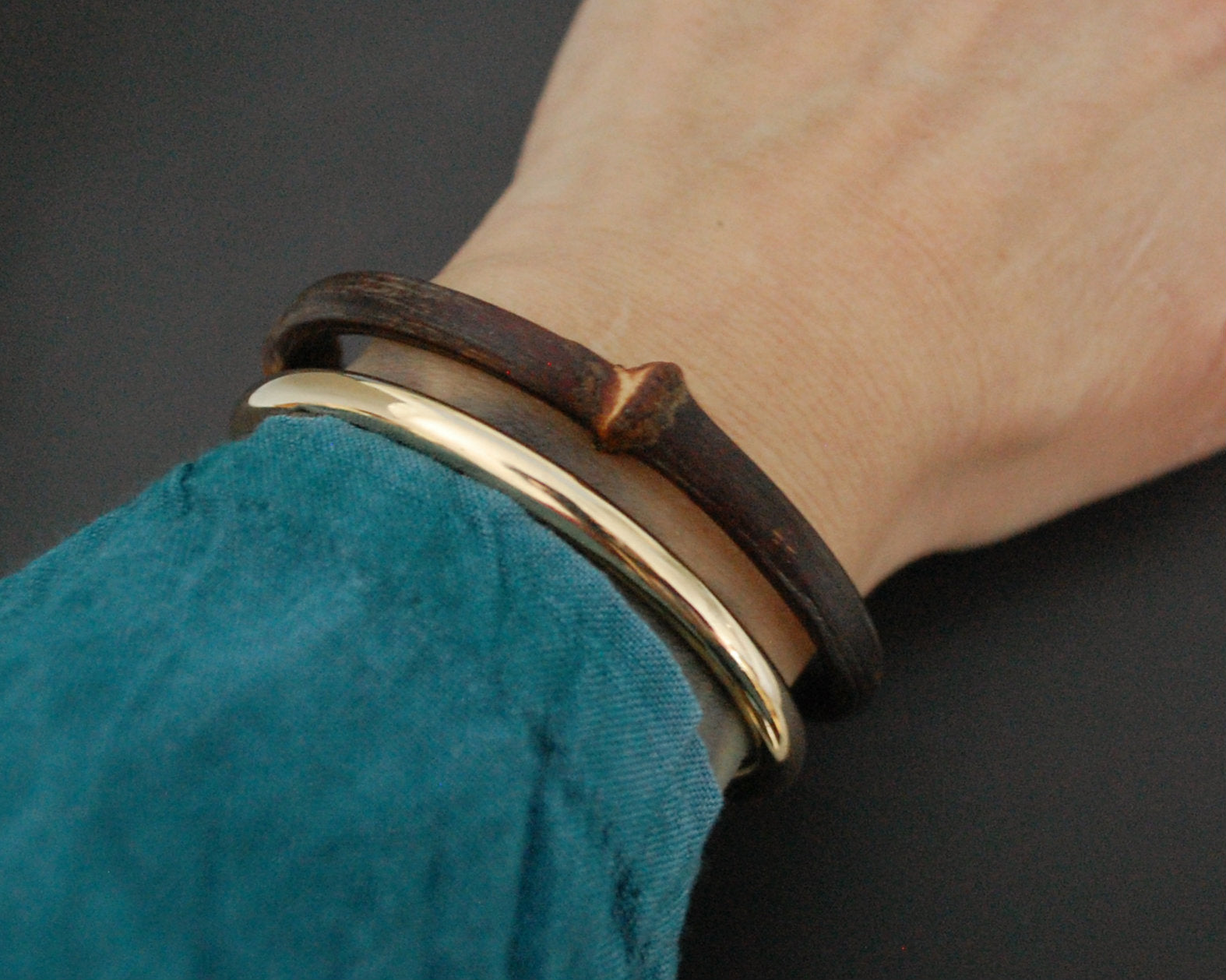 Tibetan Bamboo Bracelet from Tsari