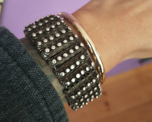Indian Silver Link Bracelet