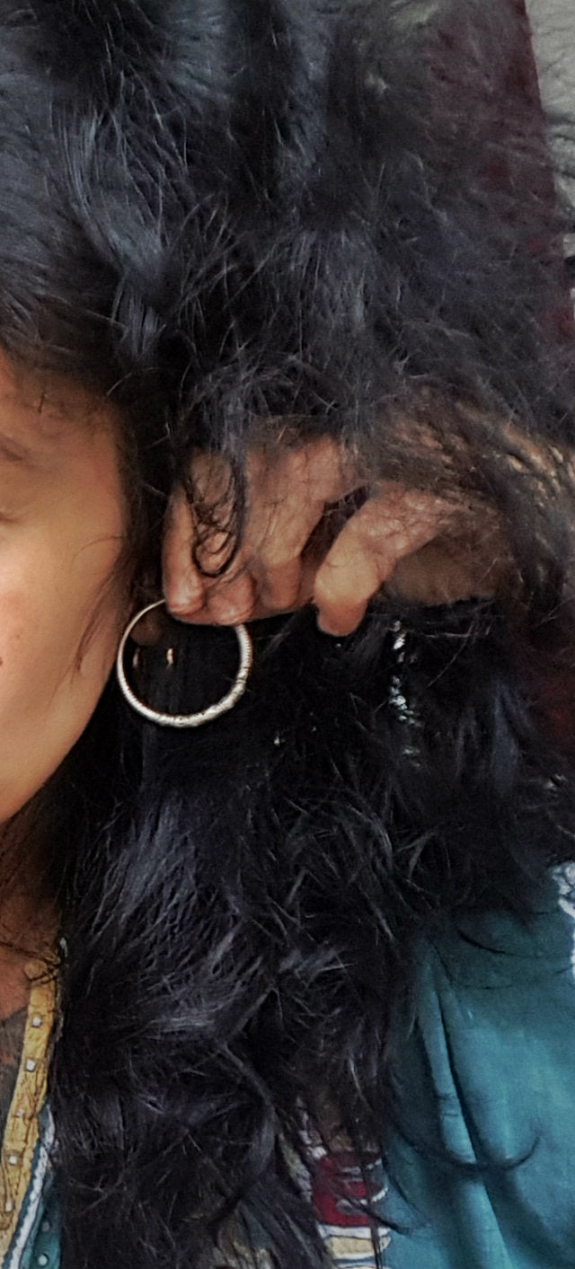 Afghani Hoop Earrings - LARGE