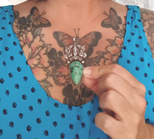 Substantial Nepali Turquoise Pendant
