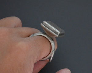 Large Indian Mens Ring - Size 11 - Andra Pradesh