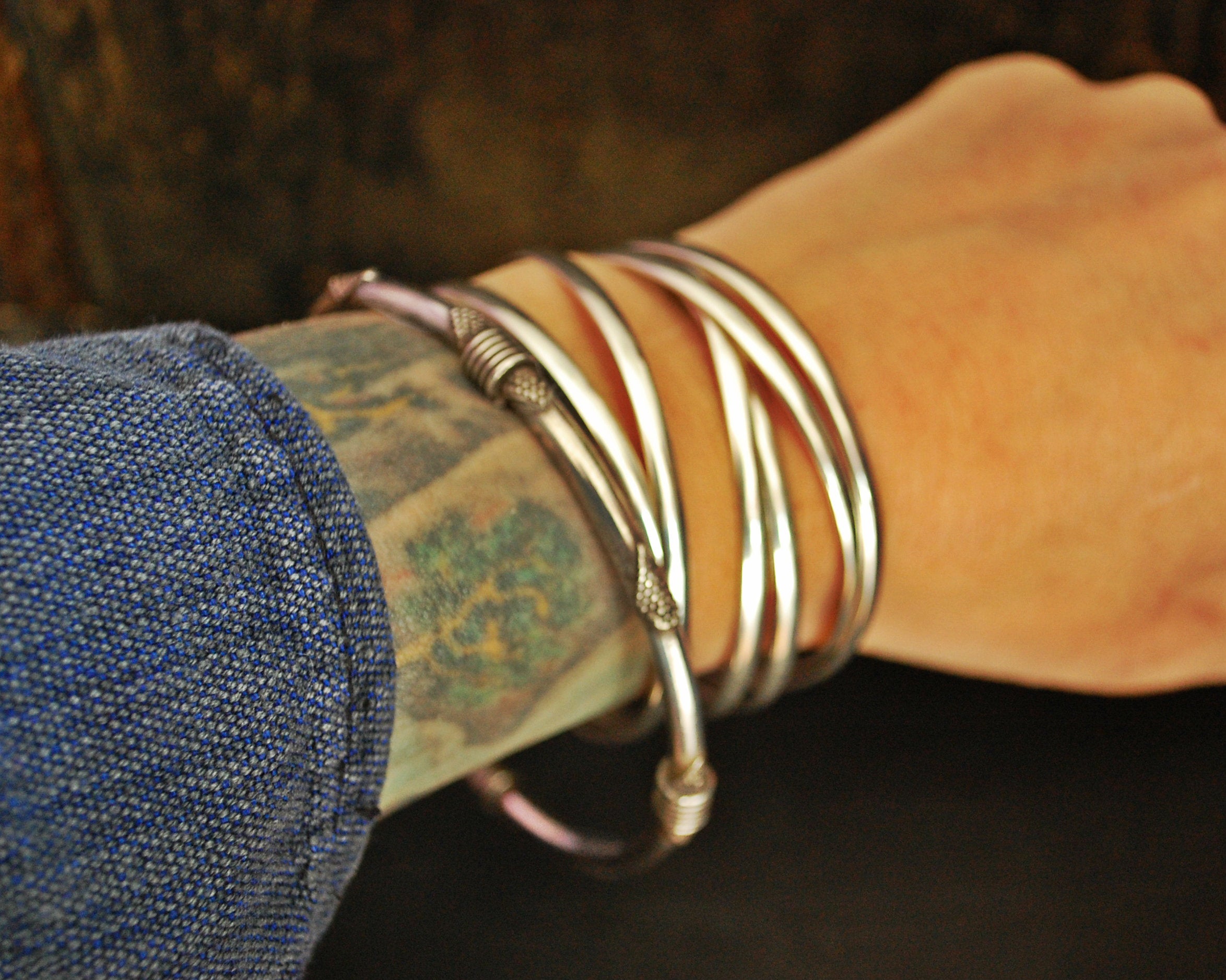 Rajasthani Silver Bangle Bracelet