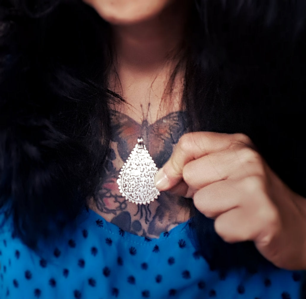 Old Berber Arabic Script Pendant