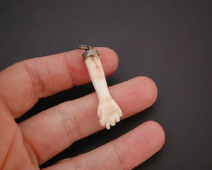 Reserved - Shell Figa Charm Pendant