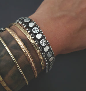 Rajasthani Sterling Silver Link Bracelet