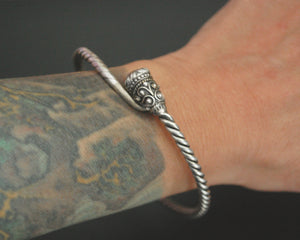 Vintage Lion Head Bracelet or Upper Arm Bracelet
