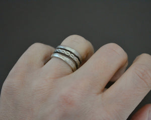 Old Coil Ring from India - Size 4.5