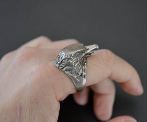 Sterling Silver Eagle Ring - Size 9
