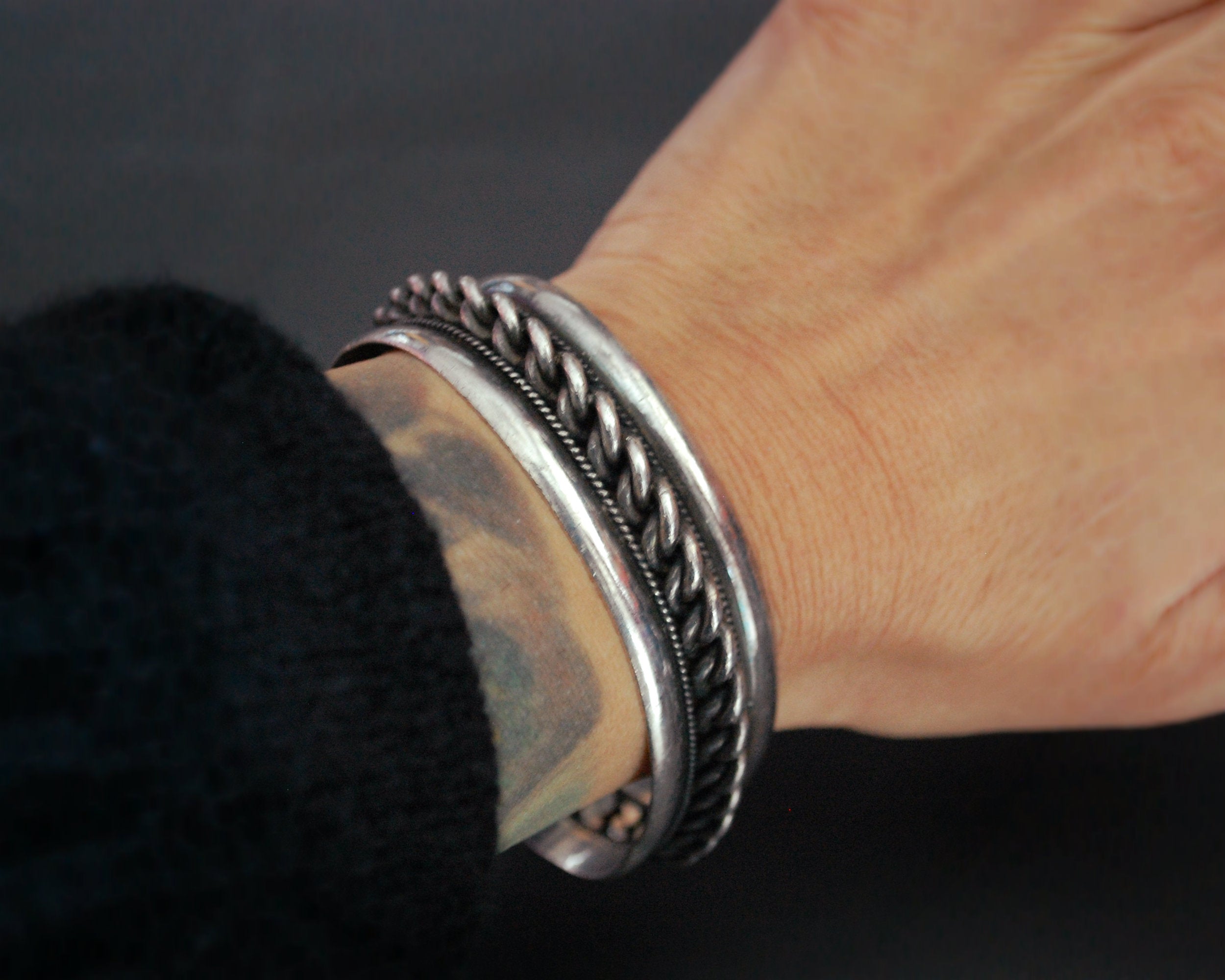 Bedouin Silver Bracelet from Egypt