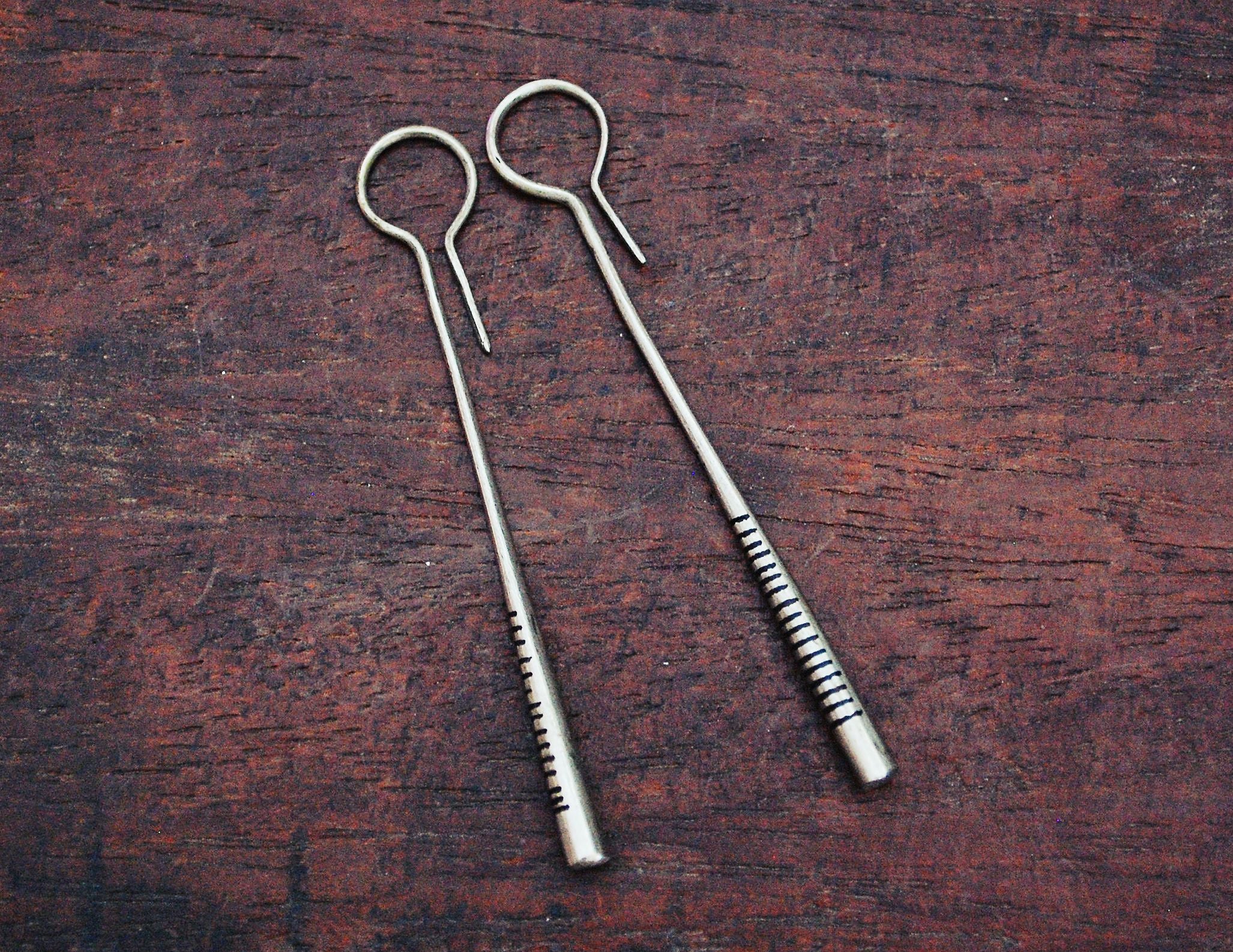 Tuareg Silver Earrings