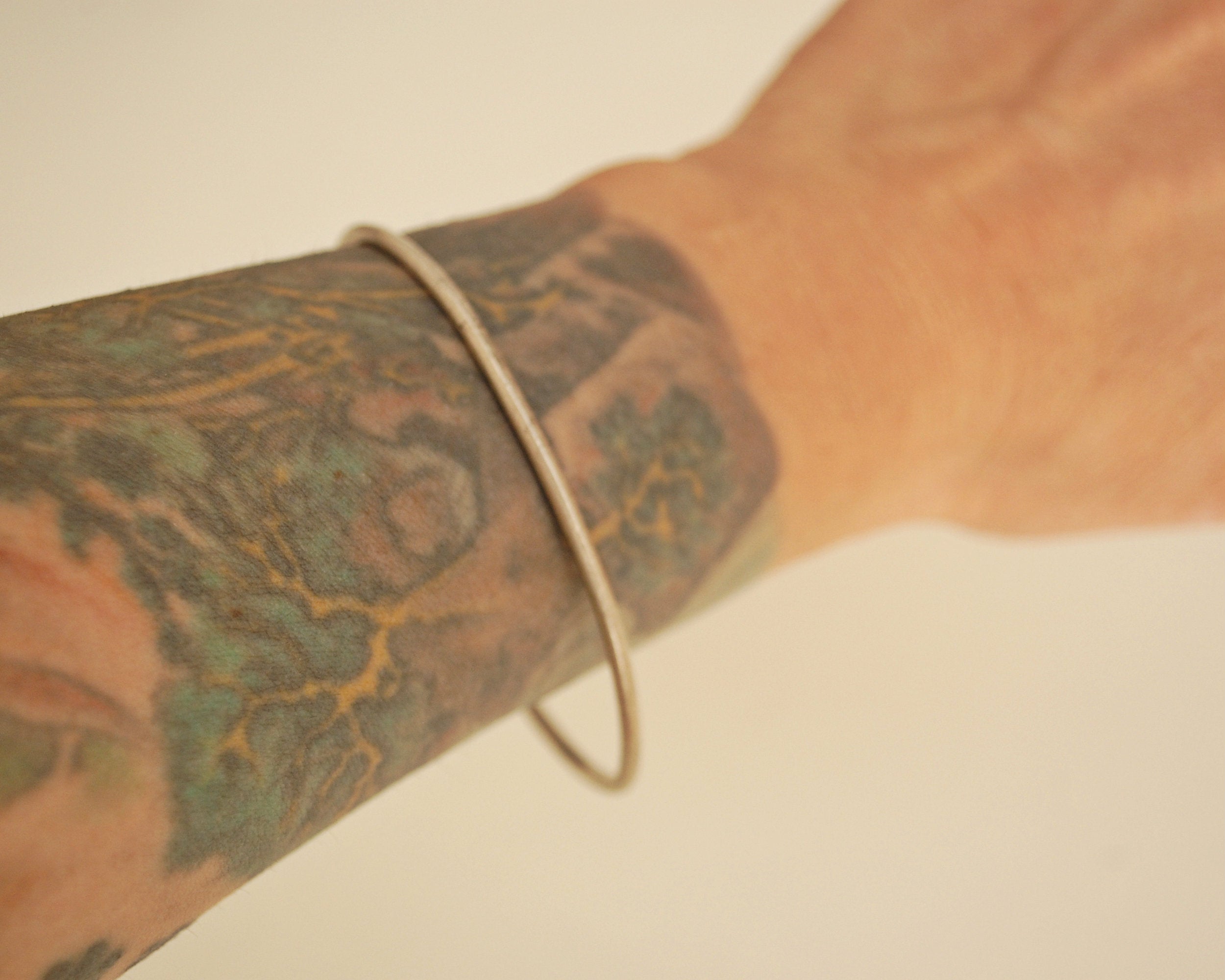 Rajasthani Tribal Silver Bracelet