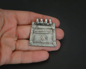 Antique Afghani Silver Pendant