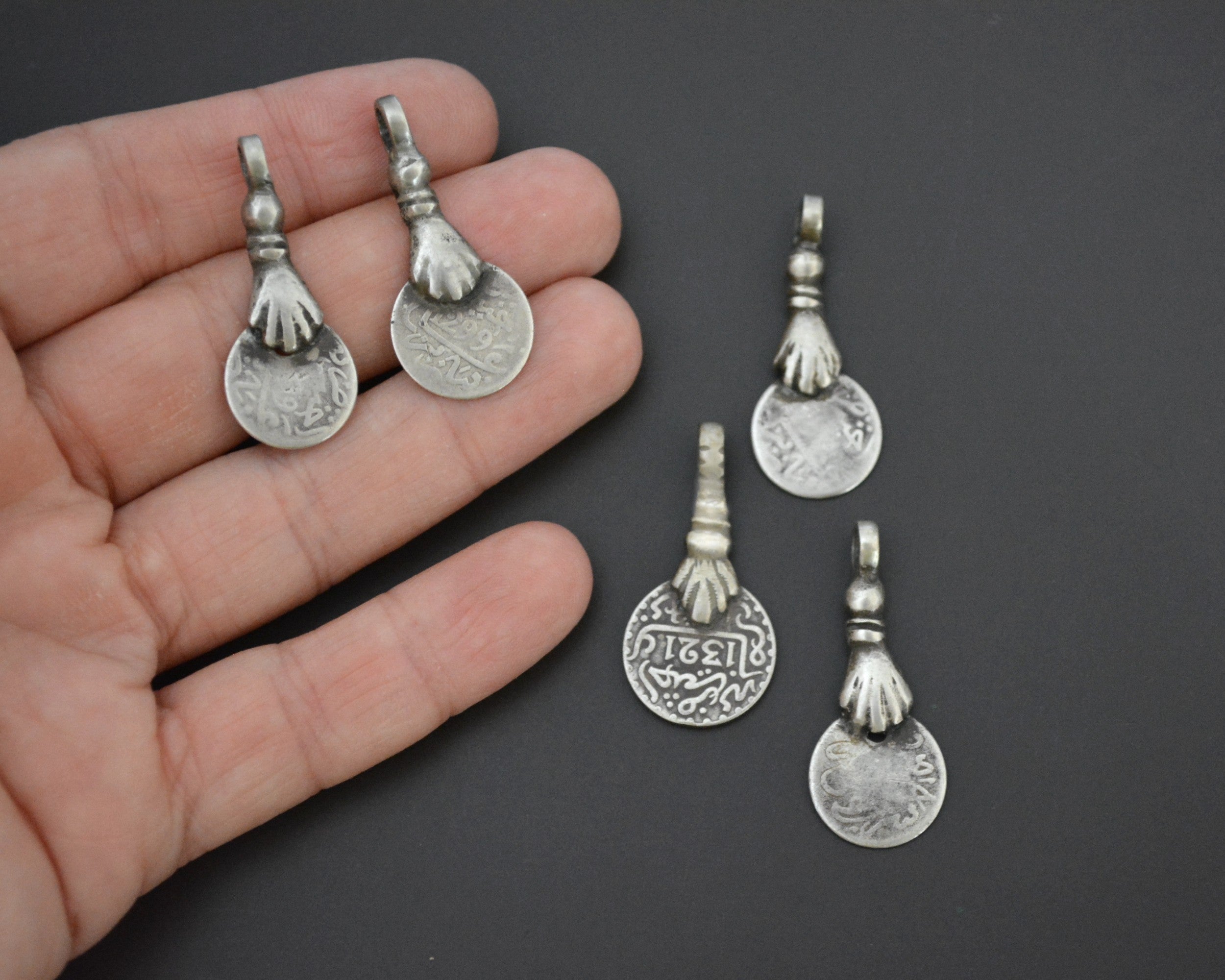 Old Berber Coin Pendants