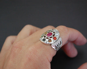 Navaratna Indian Astrology Ring - Size 7.5