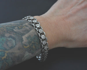 Rajasthani Sterling Silver Link Bracelet