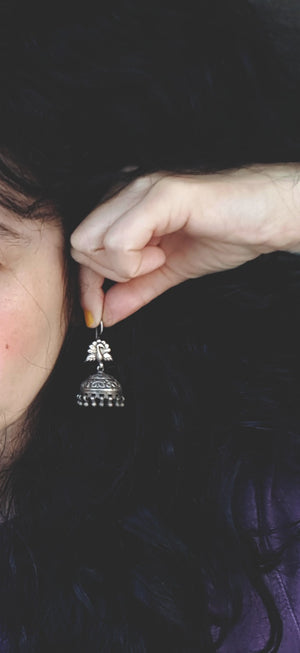 Bold Rajasthani Jhumka Earrings