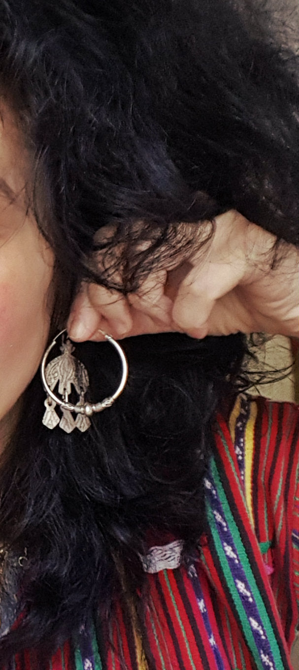 Bali Hoop Earrings - LARGE