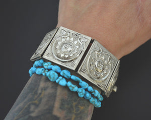 Rajasthani Sun Link Bracelet on Cord