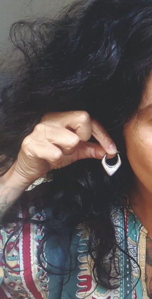 Ethnic Hoop Earrings from India