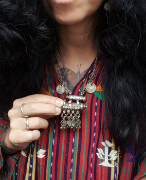 Yemeni Bedouin Pendant with Bells