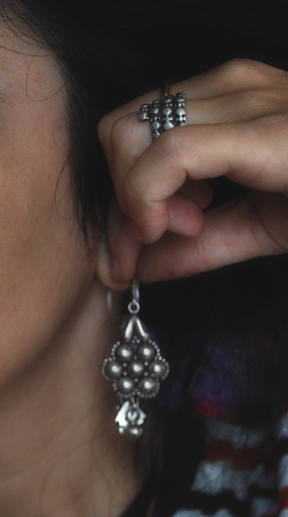 Indian Flower Earrings