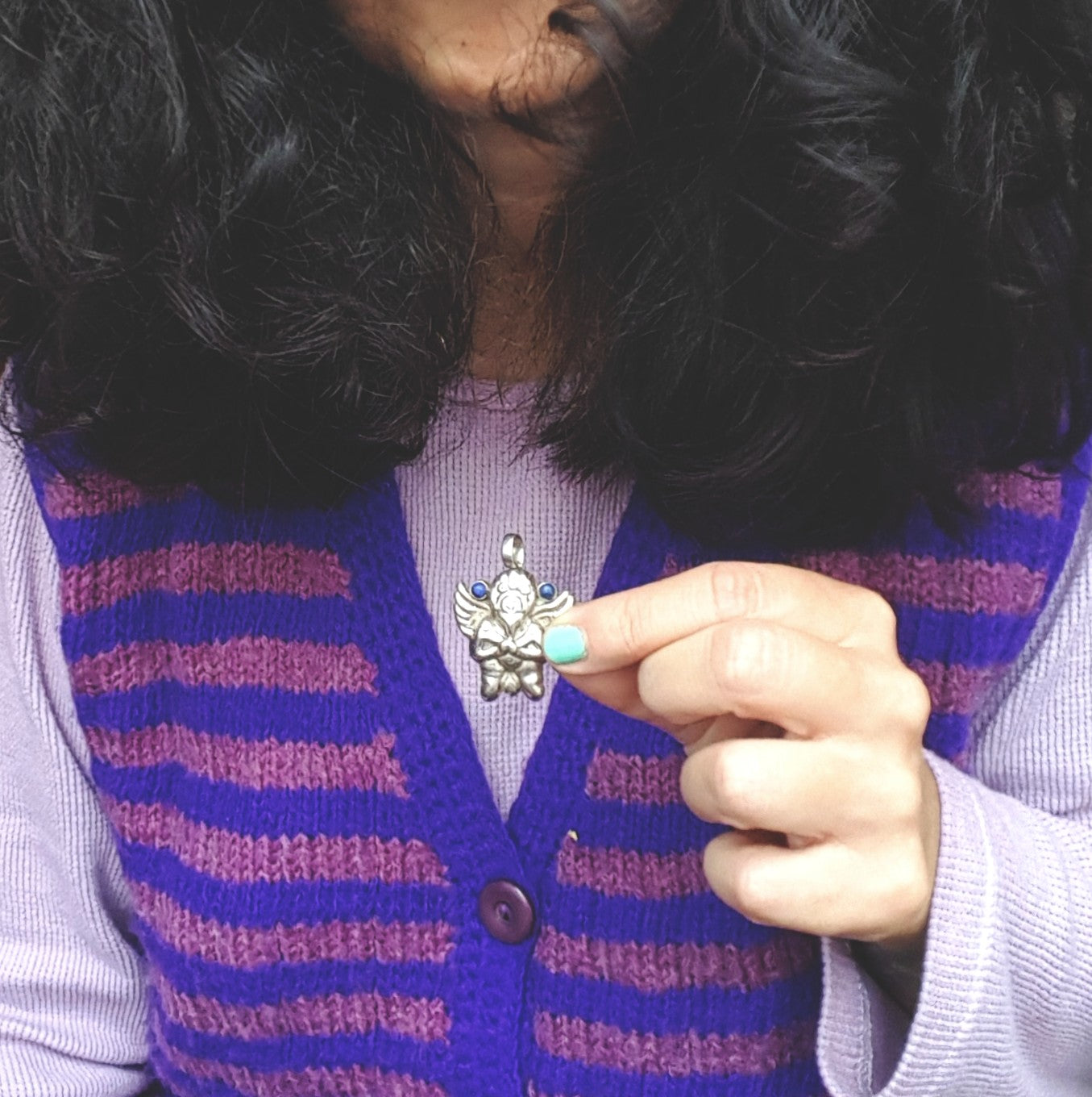 Garuda Lapis Lazuli Pendant