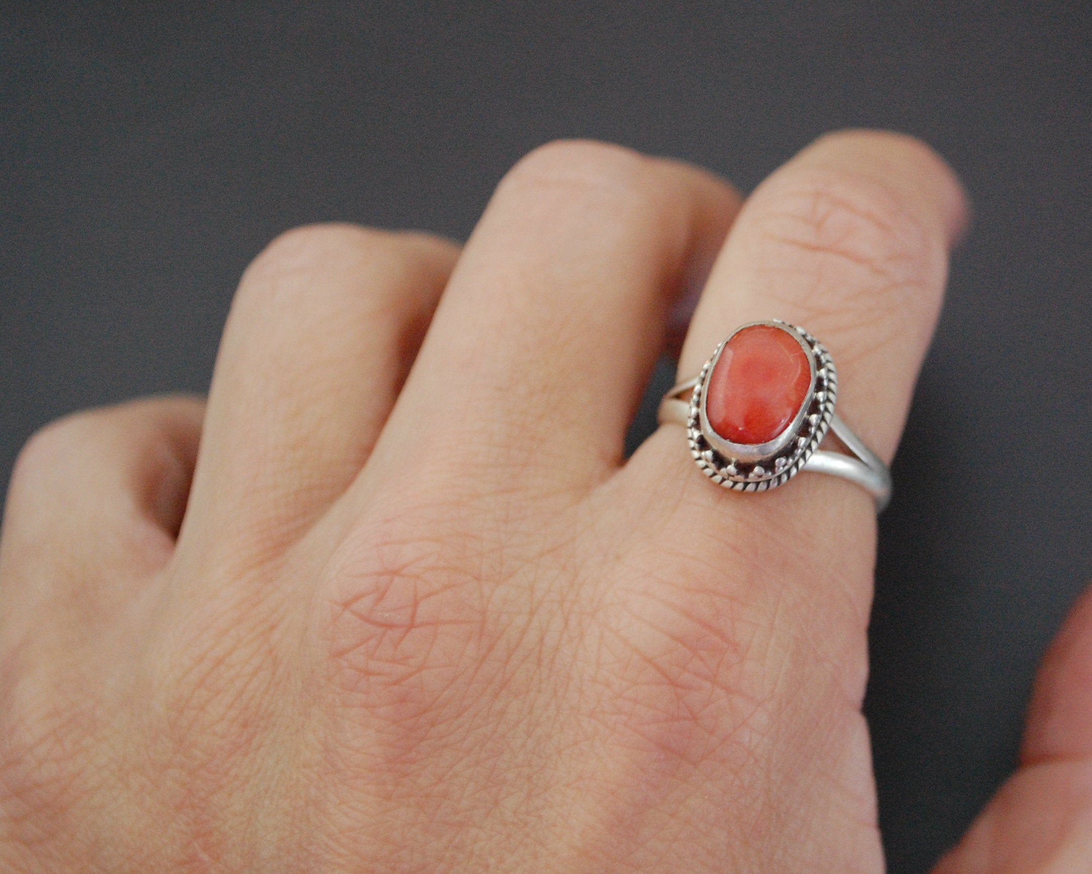 Vintage Nepali Ring - Size 7 / Adjustable