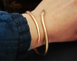 Snake Bracelet 9K Gilded