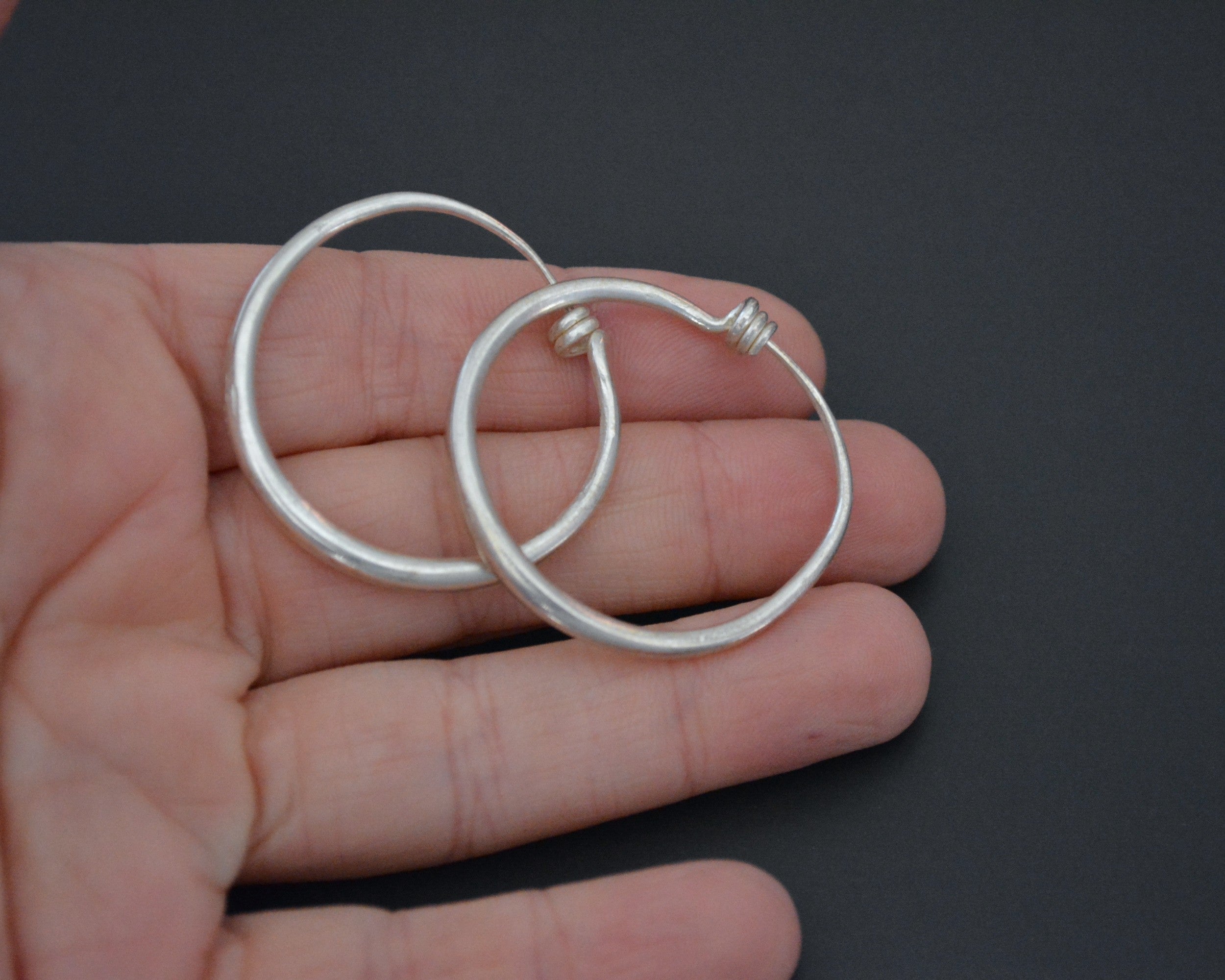 Hmong Hoop Earrings from Northern Vietnam
