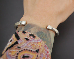 Bedouin Solid Silver Bracelet - XSMALL