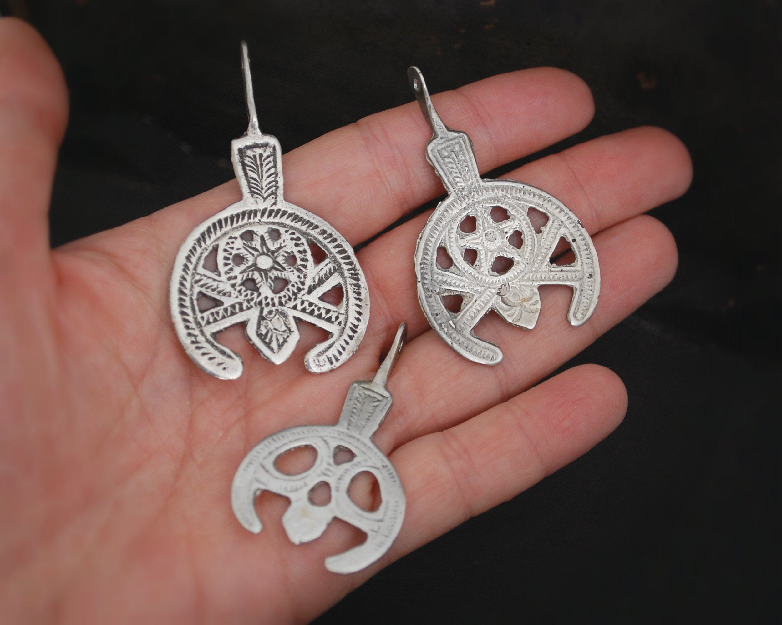 Lybian Salhat Pendant - Set of 3