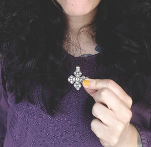 Antique Ethiopian Coptic Cross Amulet