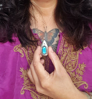 Native American Turquoise Pendant